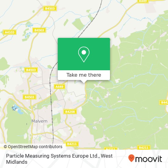 Particle Measuring Systems Europe Ltd. map