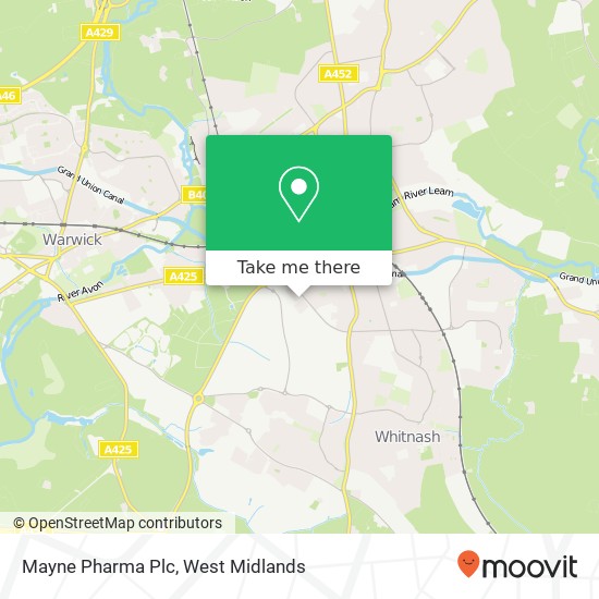 Mayne Pharma Plc map