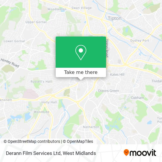 Derann Film Services Ltd map
