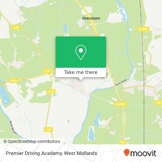 Premier Driving Academy map