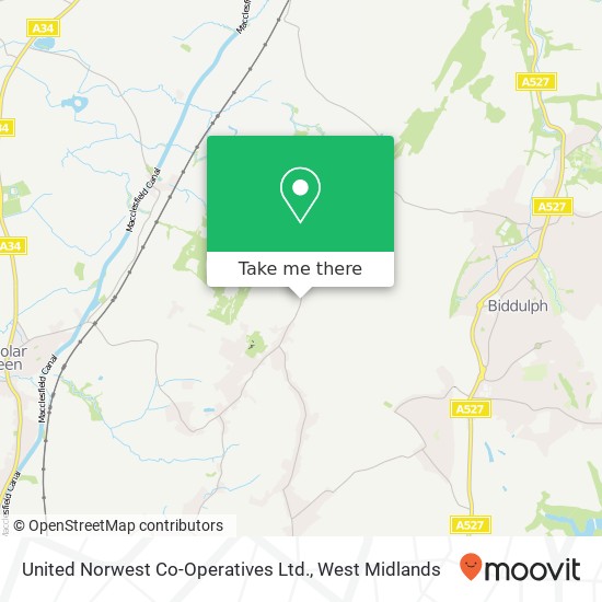 United Norwest Co-Operatives Ltd. map