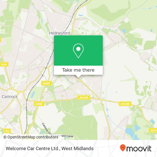 Welcome Car Centre Ltd. map