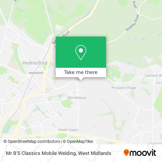Mr B'S Classics Mobile Welding map