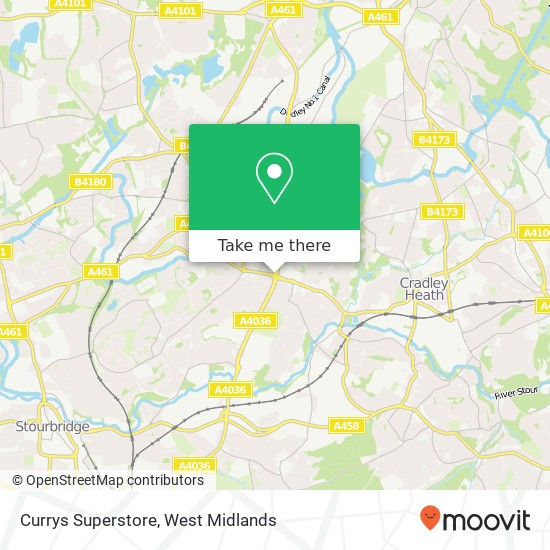 Currys Superstore map