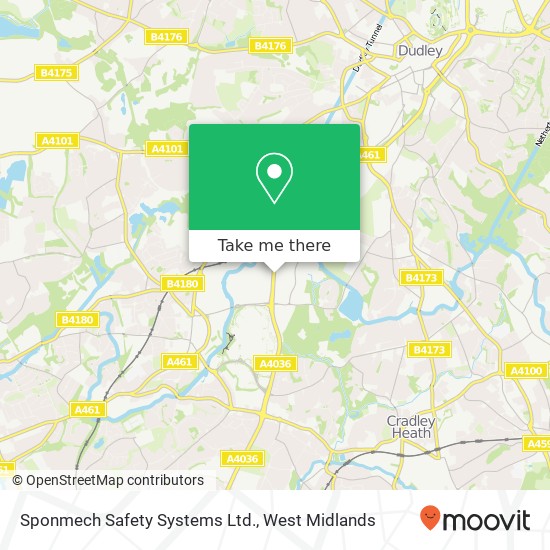 Sponmech Safety Systems Ltd. map