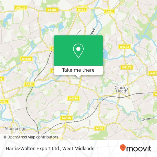 Harris-Walton Export Ltd. map