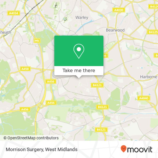 Morrison Surgery map