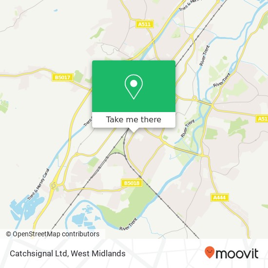 Catchsignal Ltd map