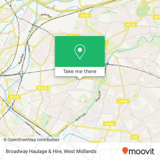 Broadway Haulage & Hire map