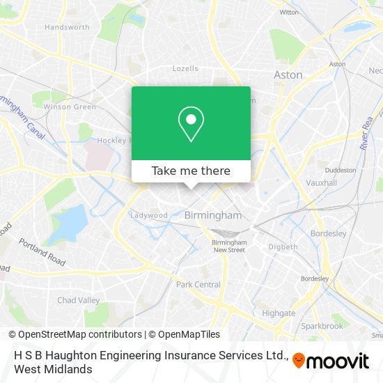 H S B Haughton Engineering Insurance Services Ltd. map