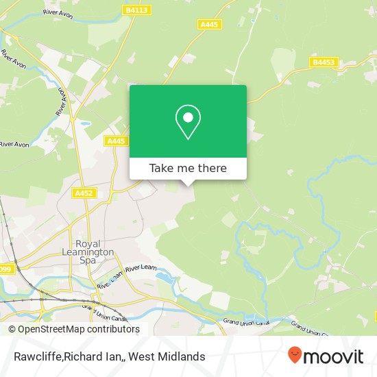 Rawcliffe,Richard Ian, map