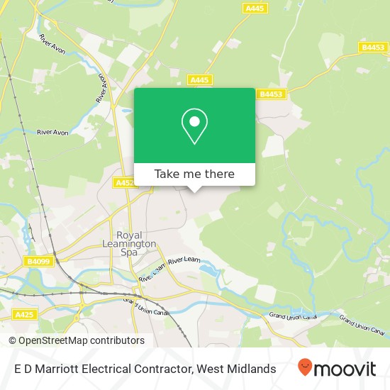 E D Marriott Electrical Contractor map