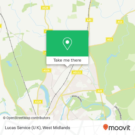 Lucas Service (U K) map