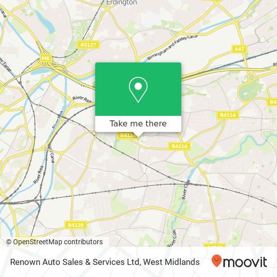 Renown Auto Sales & Services Ltd map