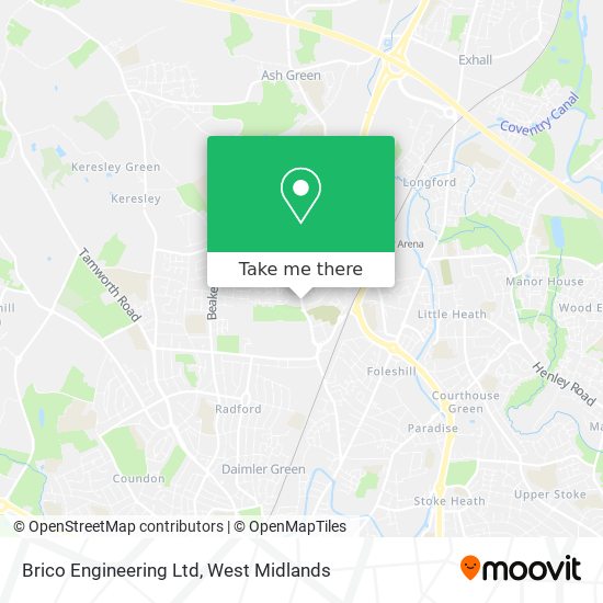 Brico Engineering Ltd map
