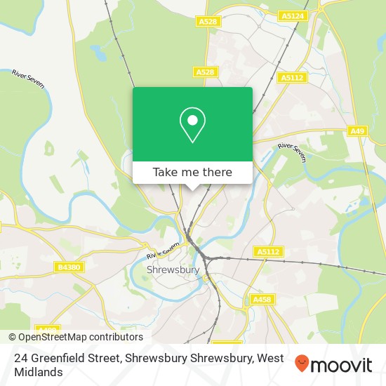 24 Greenfield Street, Shrewsbury Shrewsbury map