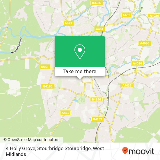 4 Holly Grove, Stourbridge Stourbridge map