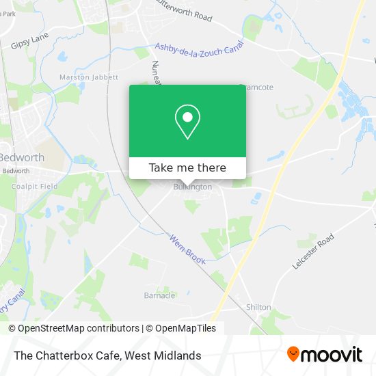 The Chatterbox Cafe map