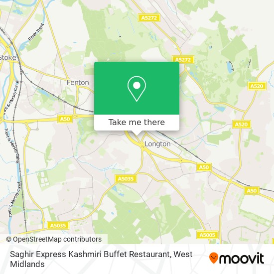 Saghir Express Kashmiri Buffet Restaurant map