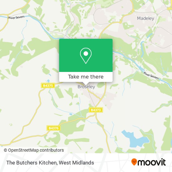 The Butchers Kitchen map