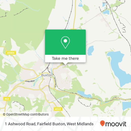 1 Ashwood Road, Fairfield Buxton map