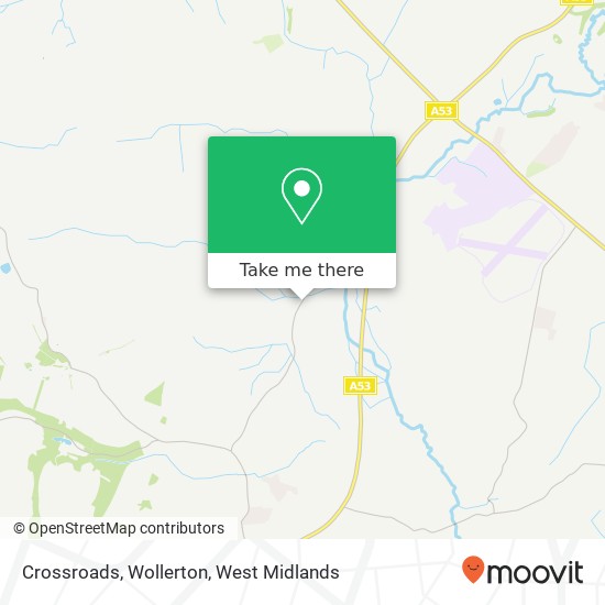 Crossroads, Wollerton map