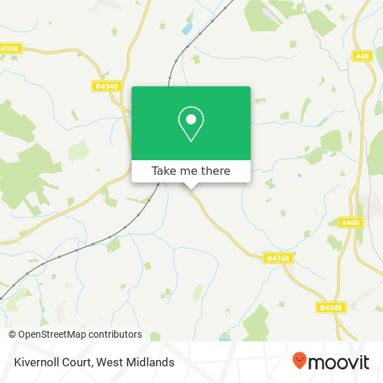 Kivernoll Court map