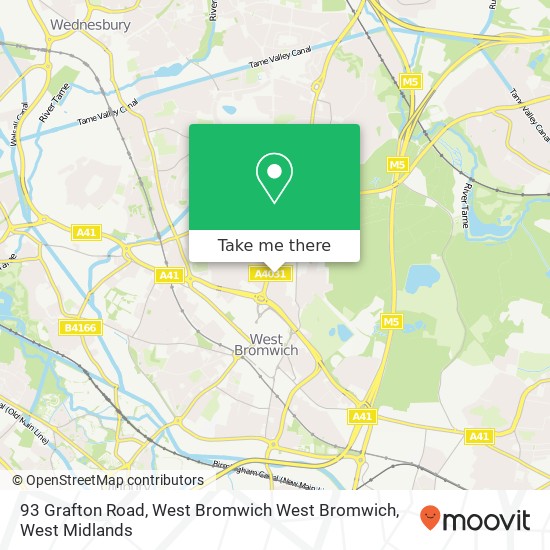 93 Grafton Road, West Bromwich West Bromwich map