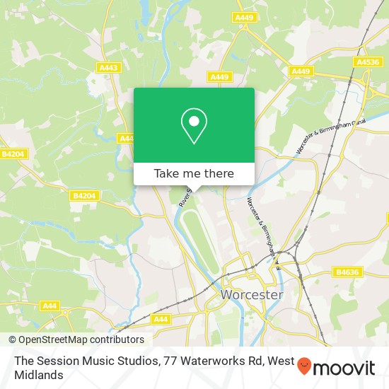 The Session Music Studios, 77 Waterworks Rd map