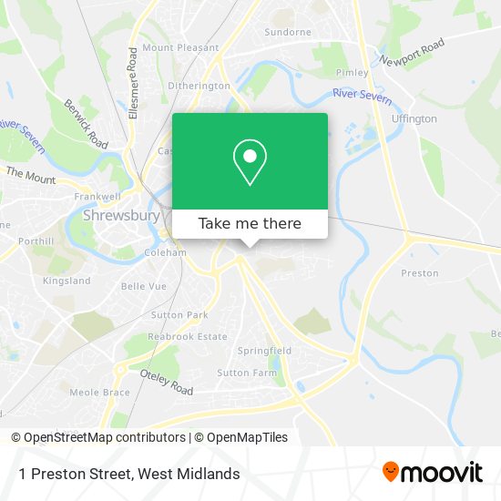 1 Preston Street map