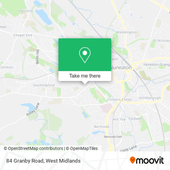 84 Granby Road map