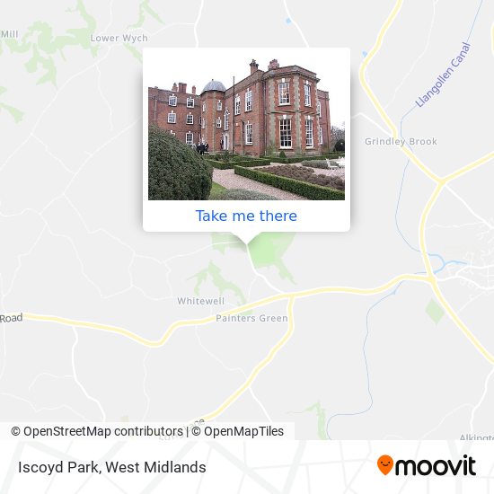 Iscoyd Park map