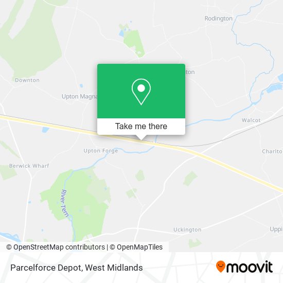 Parcelforce Depot, null map