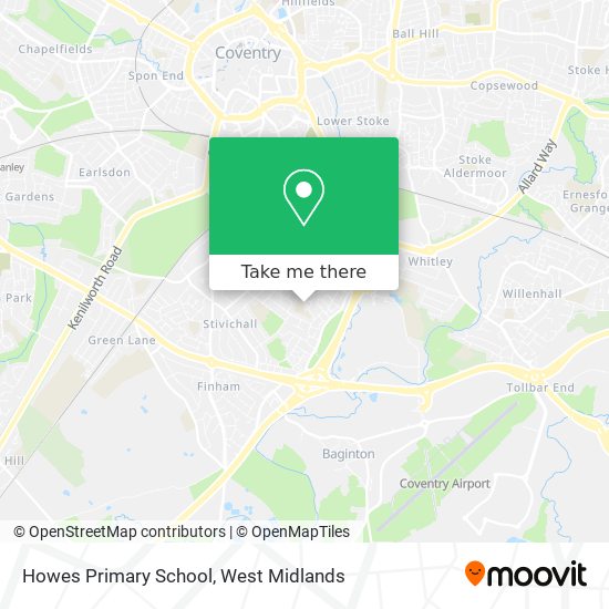 Howes Primary School map