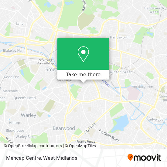 Mencap Centre map