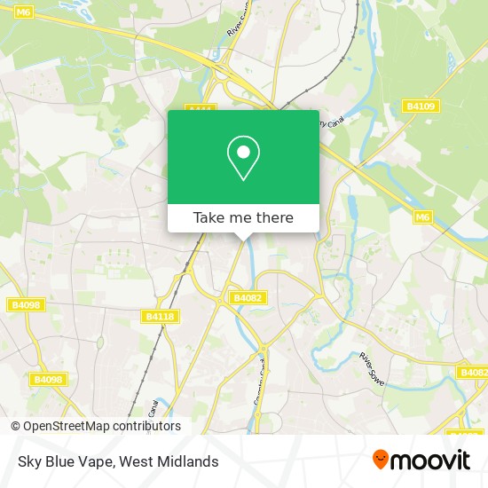 Sky Blue Vape map