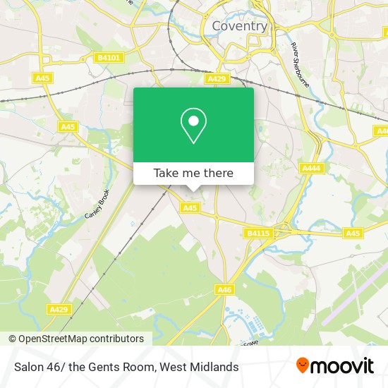 How To Get To Salon 46 The Gents Room In Coventry By Bus Or Train Moovit