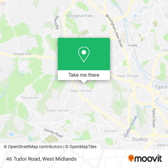 46 Tudor Road map