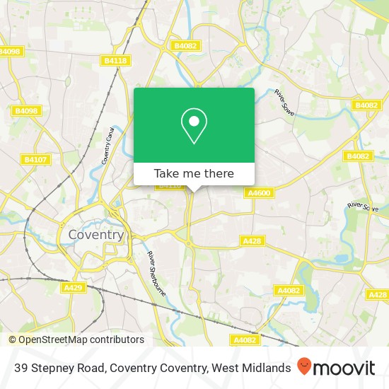 39 Stepney Road, Coventry Coventry map