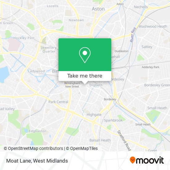 Moat Lane map