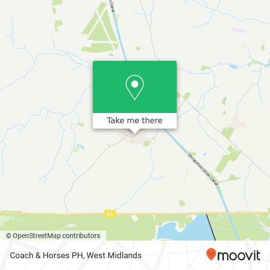 Coach & Horses PH map