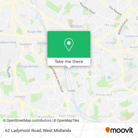 62 Ladymoor Road map