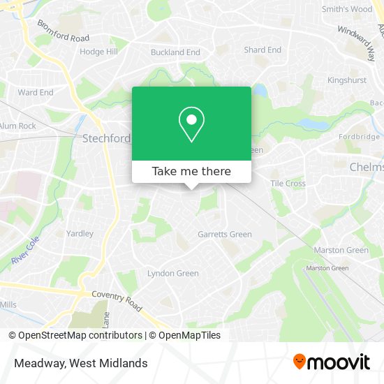 Meadway map