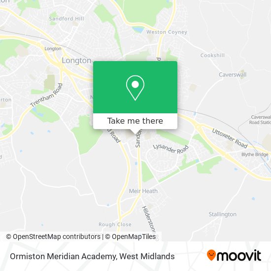 Ormiston Meridian Academy map