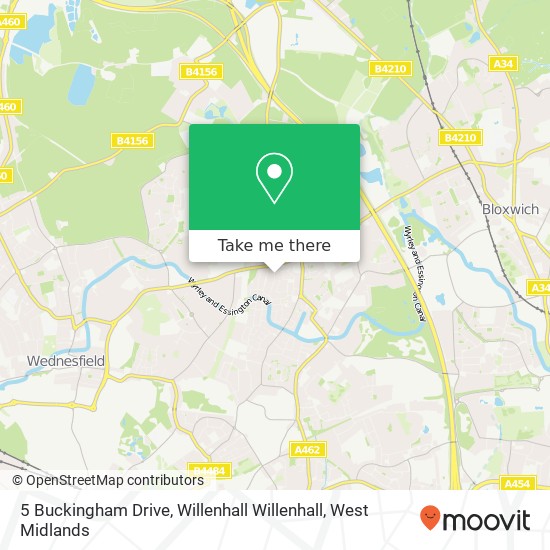 5 Buckingham Drive, Willenhall Willenhall map