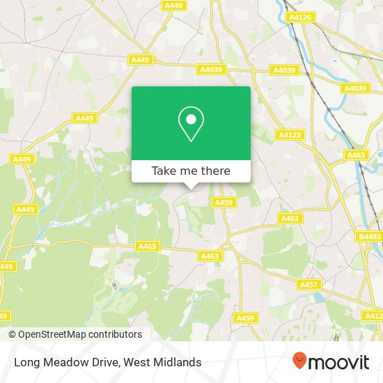 Long Meadow Drive map