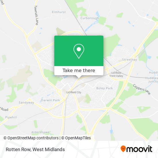 Rotten Row map
