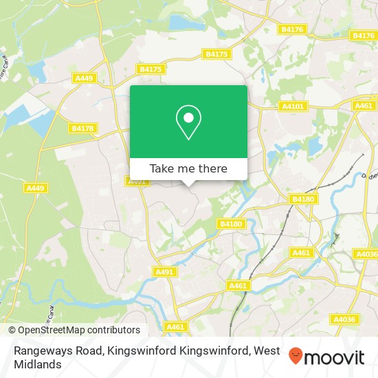 Rangeways Road, Kingswinford Kingswinford map