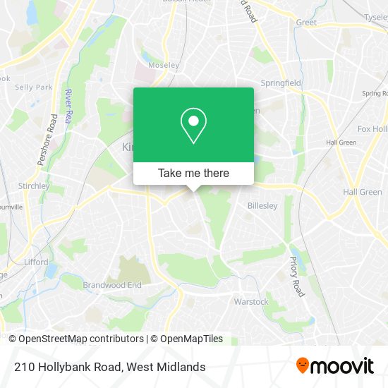 210 Hollybank Road map