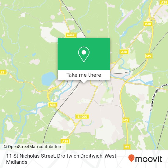 11 St Nicholas Street, Droitwich Droitwich map